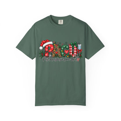 🎄 PACU Christmas Crew Comfort Colors® Tee