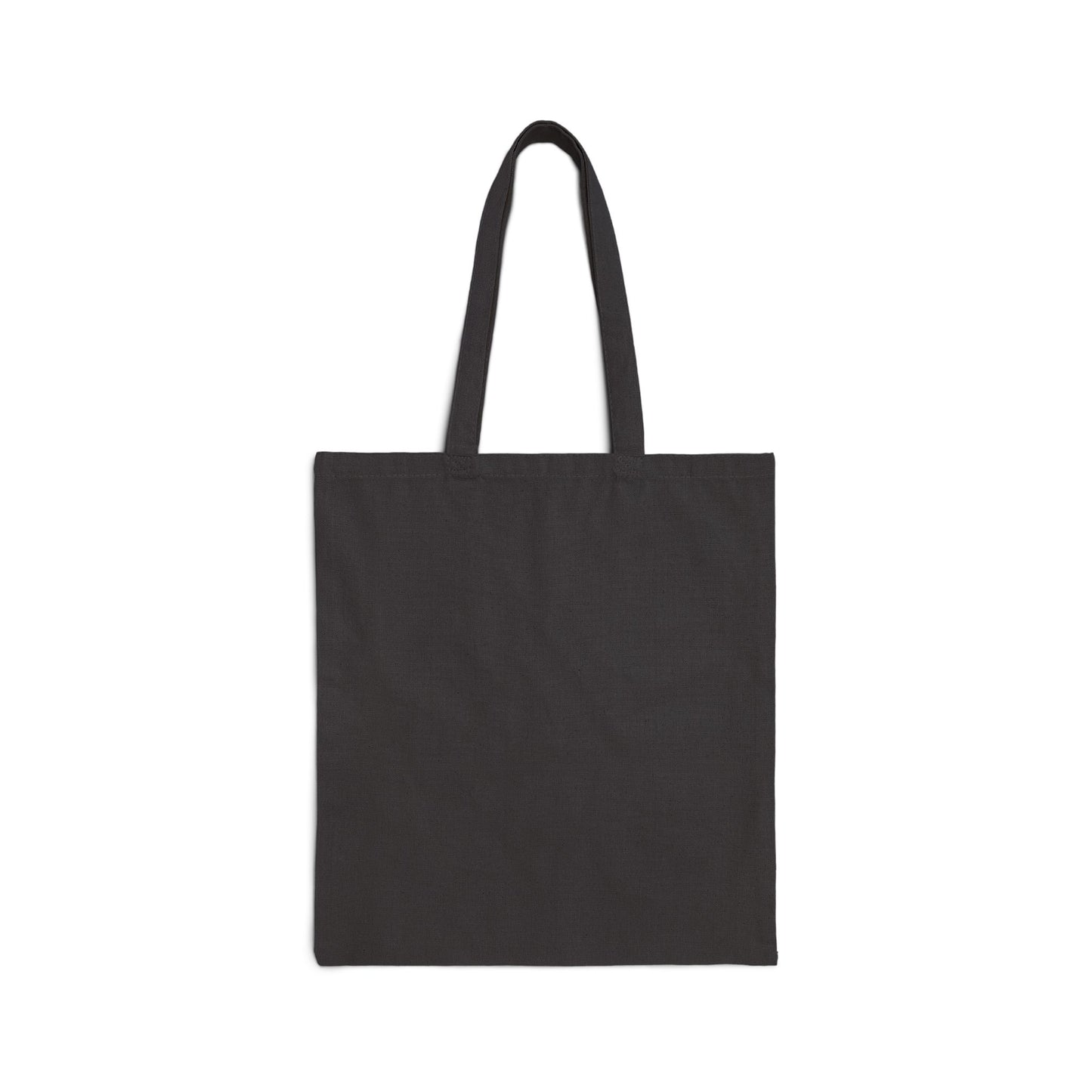 Cat Trio Canvas Tote Bag — Cute Back-View Kitty Illustration Cotton Shopper