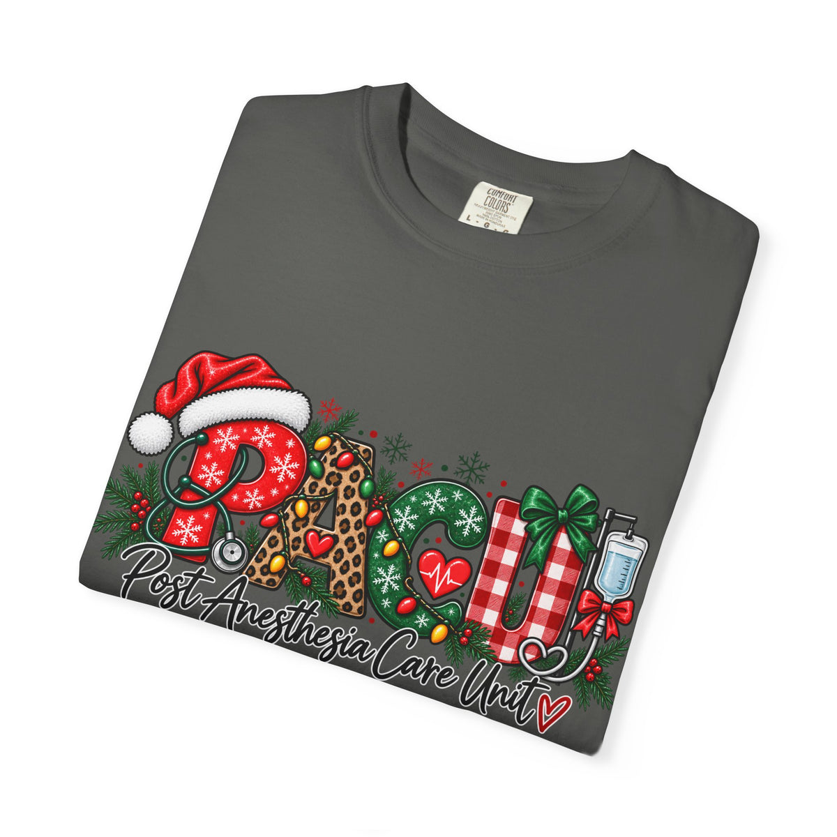 🎄 PACU Christmas Crew Comfort Colors® Tee