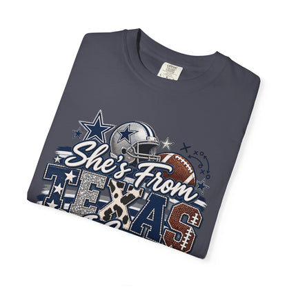 Cowboys/She's From Texas I Can Tell T-Shirt