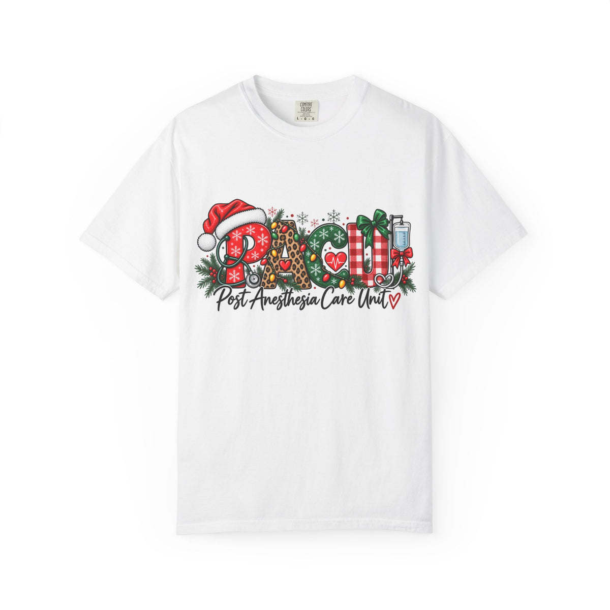 🎄 PACU Christmas Crew Comfort Colors® Tee