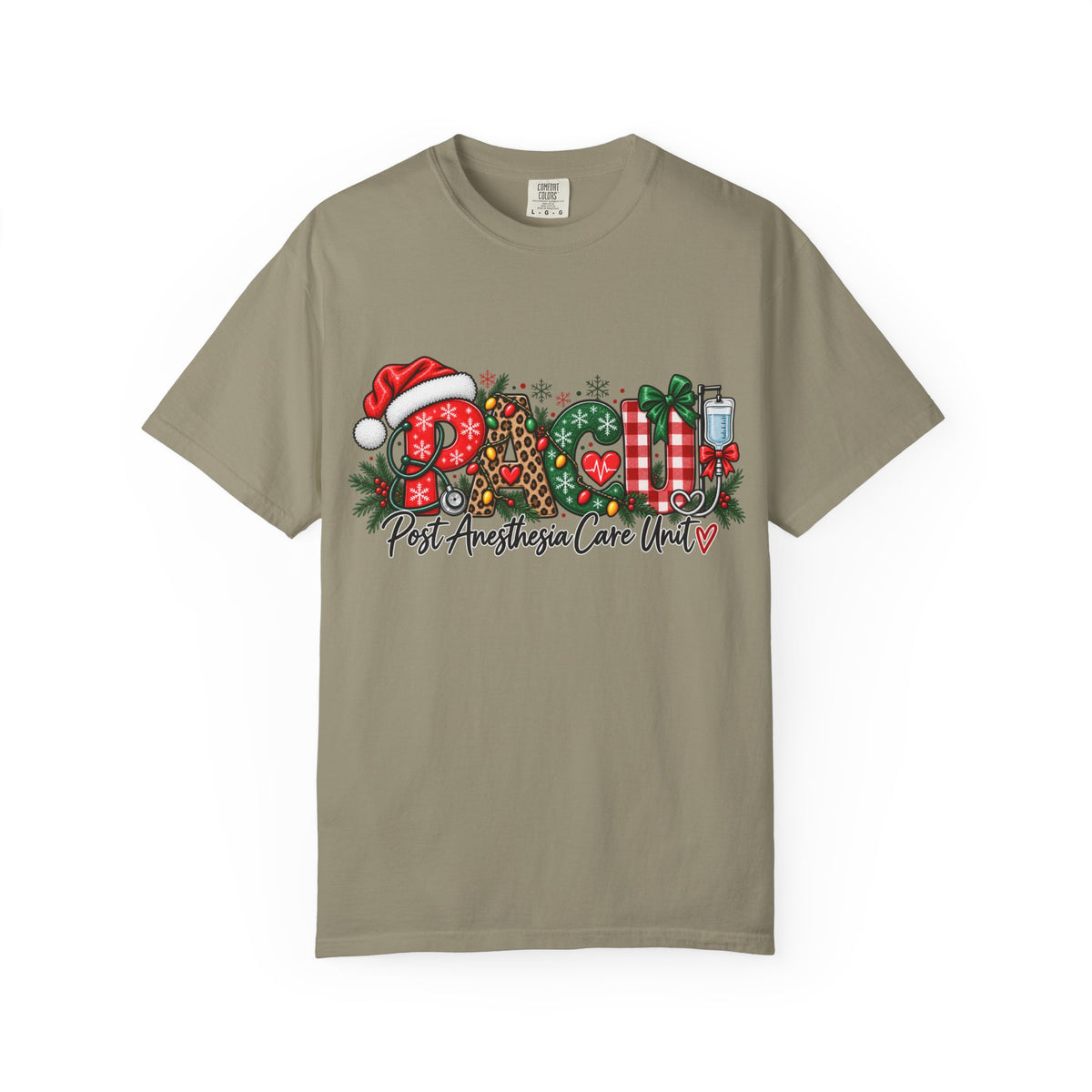 🎄 PACU Christmas Crew Comfort Colors® Tee