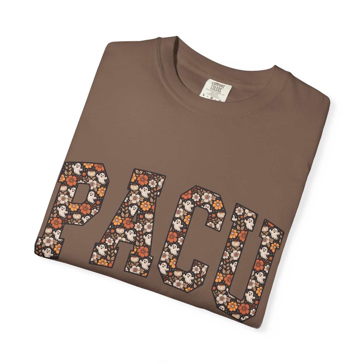 PACU Floral Athletic T-Shirt — Post-Anesthesia Care Unit Tee for Nurses & Clinicians