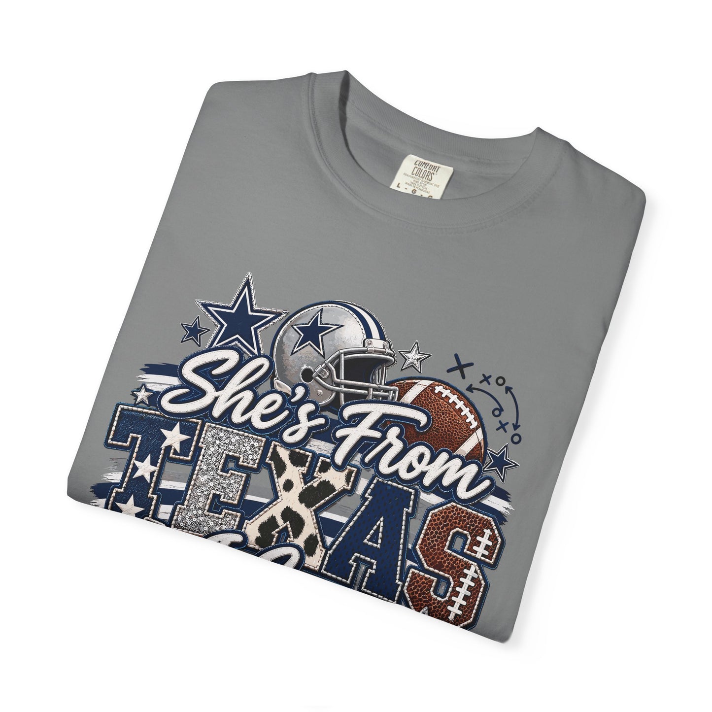 Cowboys/She's From Texas I Can Tell T-Shirt