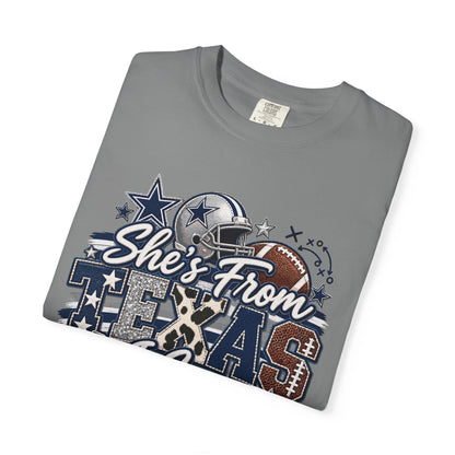 Cowboys/She's From Texas I Can Tell T-Shirt