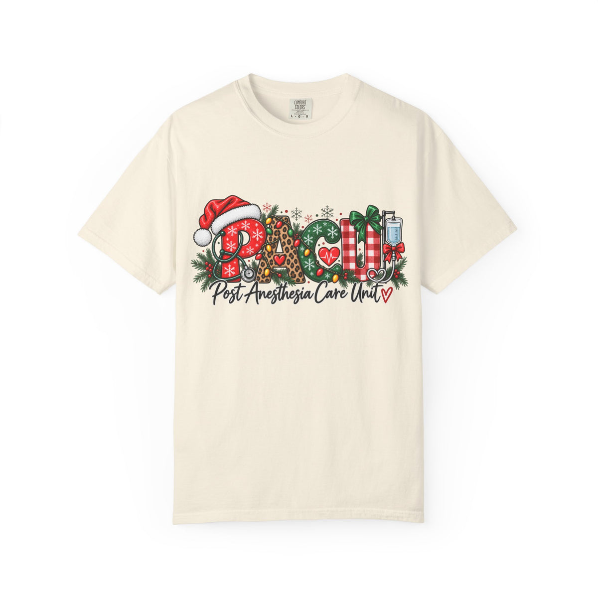 🎄 PACU Christmas Crew Comfort Colors® Tee