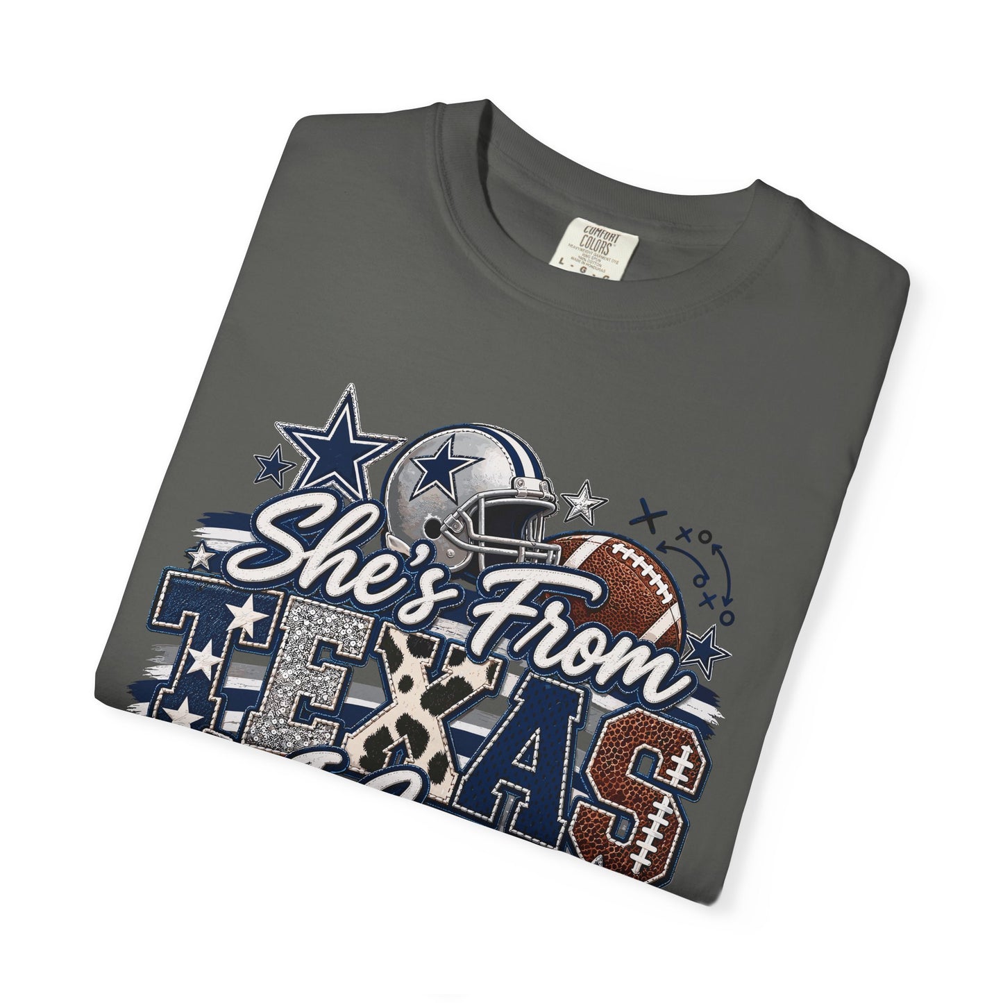 Cowboys/She's From Texas I Can Tell T-Shirt