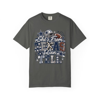 Cowboys/She's From Texas I Can Tell T-Shirt