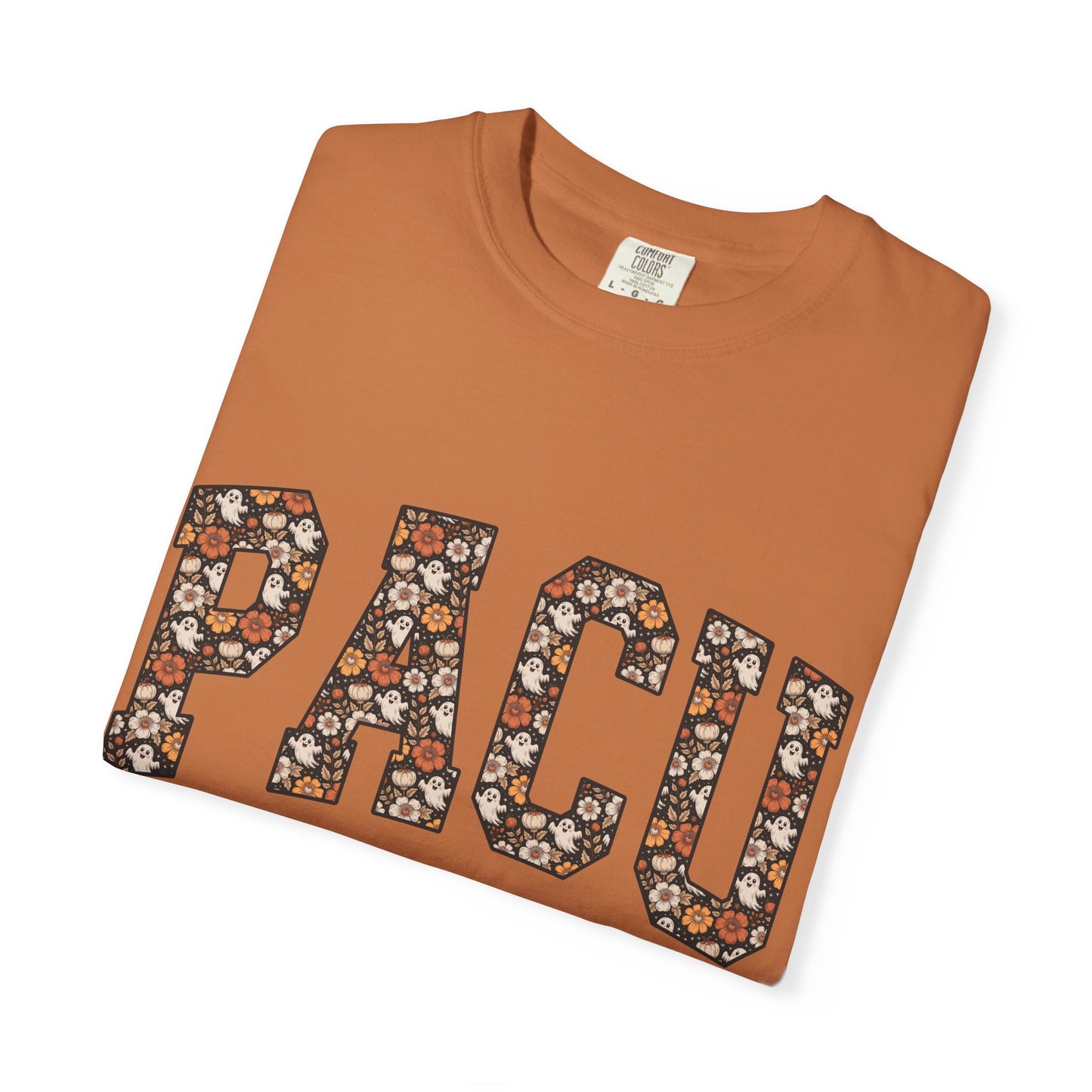 PACU Floral Athletic T-Shirt — Post-Anesthesia Care Unit Tee for Nurses & Clinicians