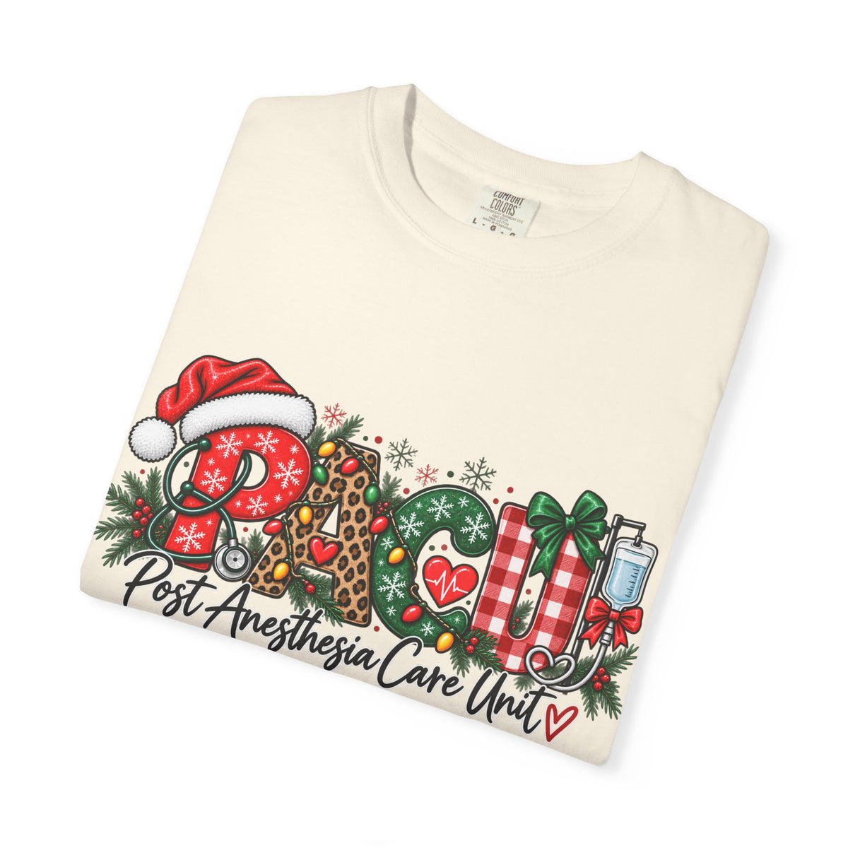 🎄 PACU Christmas Crew Comfort Colors® Tee