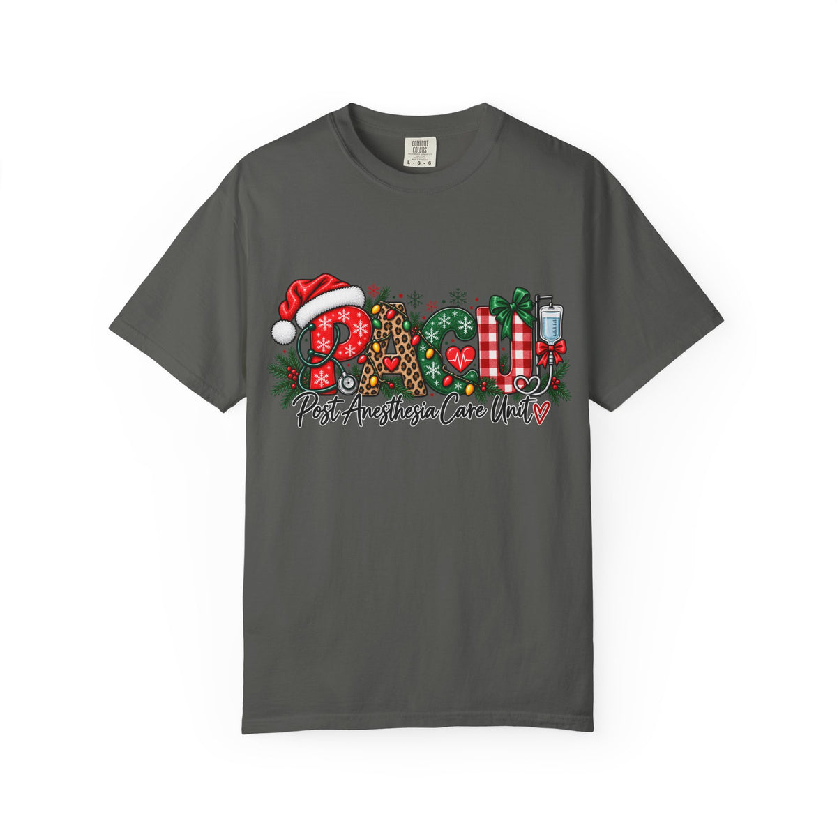 🎄 PACU Christmas Crew Comfort Colors® Tee