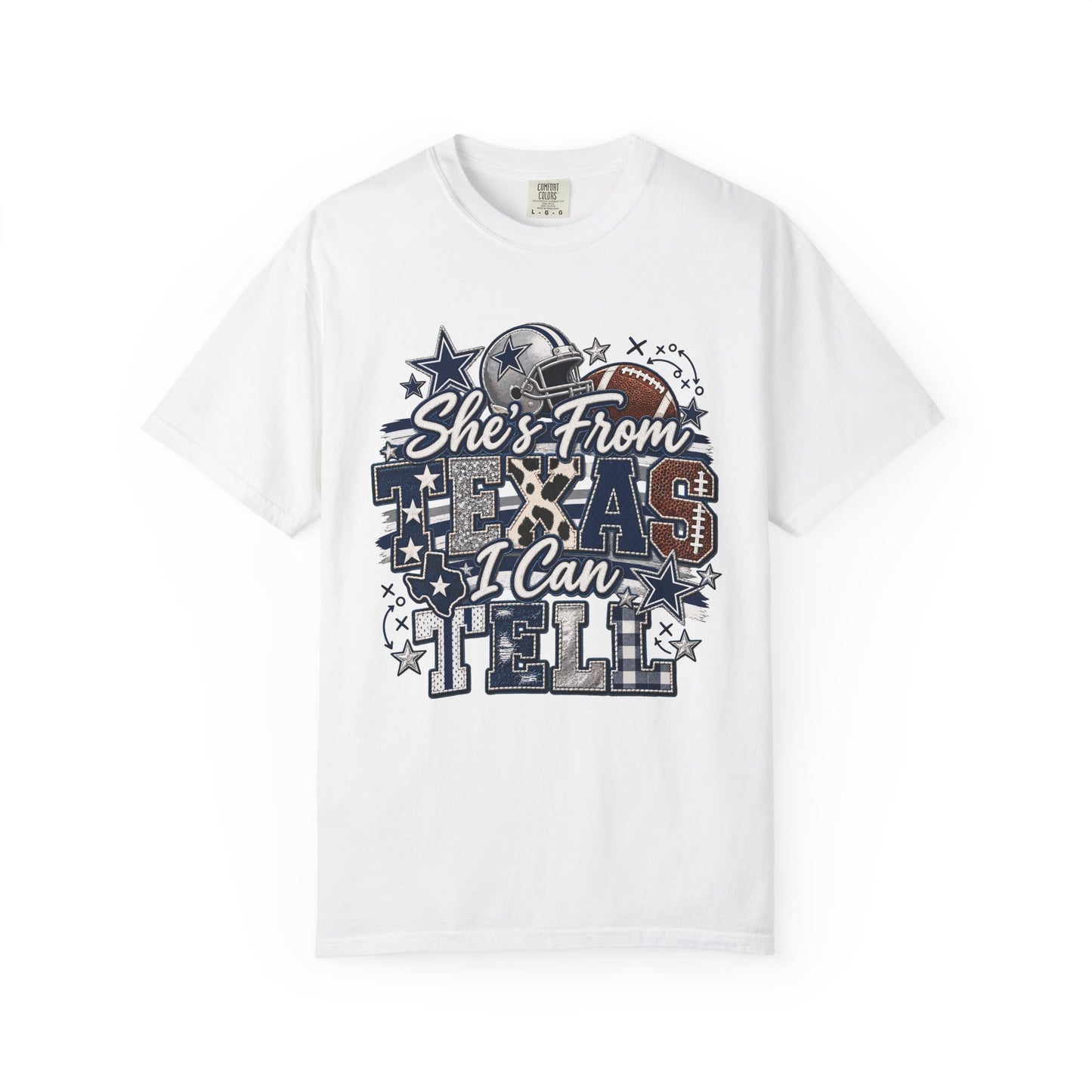 Cowboys/She's From Texas I Can Tell T-Shirt