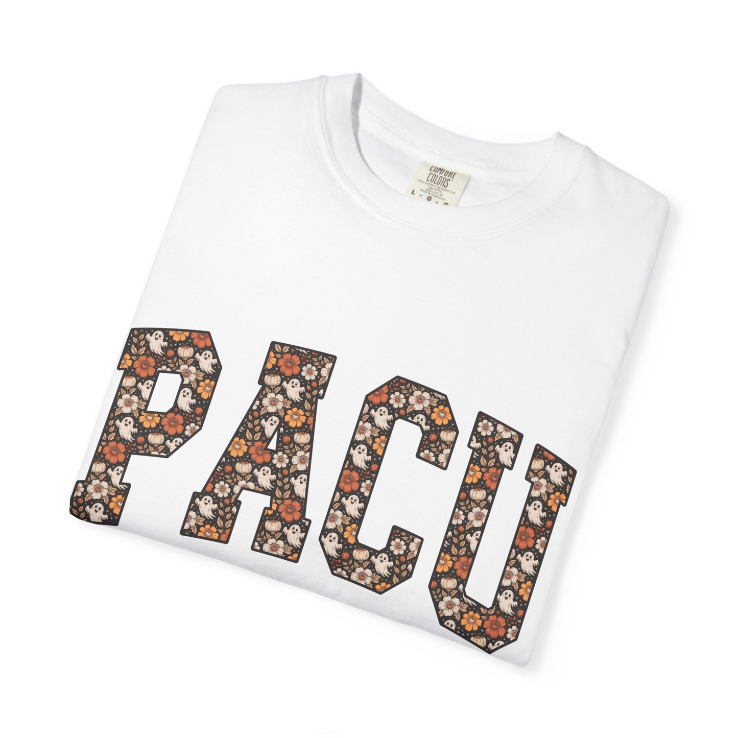PACU Floral Athletic T-Shirt — Post-Anesthesia Care Unit Tee for Nurses & Clinicians